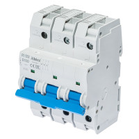 Модульний автоматичний вимикач ISKRA RI123 3P D100A 10kA