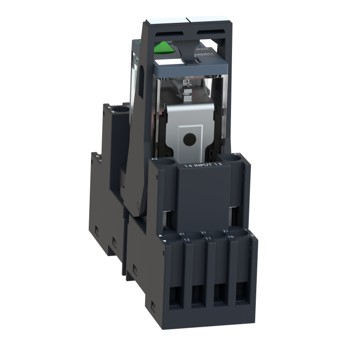 RXM4AB2BDPVM РЕЛЕ ЕЛ/МЕХ МІНІАТЮРНЕ,4CO,LED,=24В