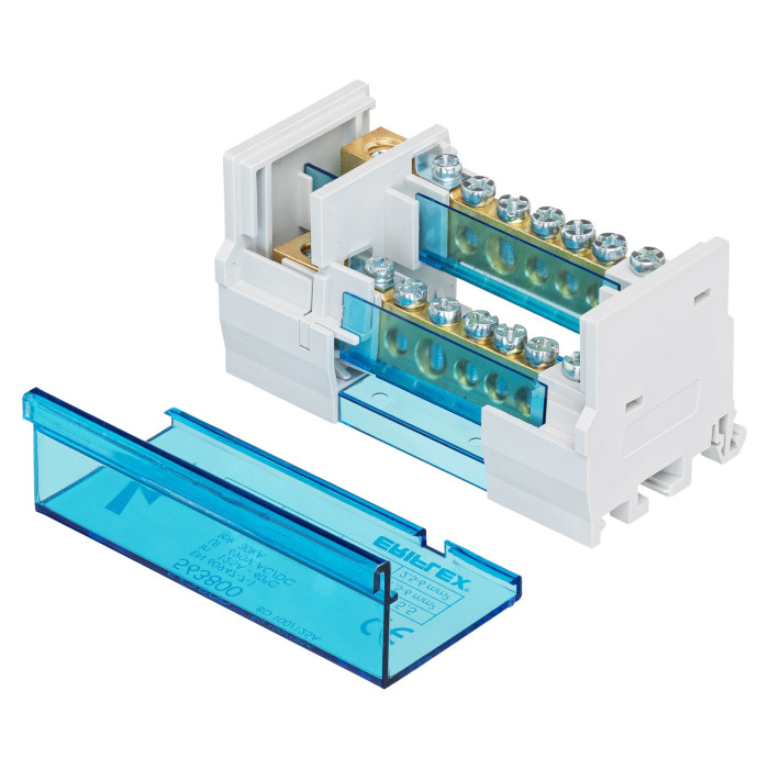 Двополюсна колодка nVent Eriflex BD 100/125A 6 виходів