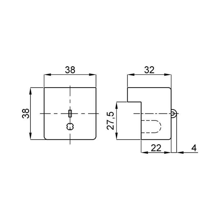 9SBMCTA125S* Кришка для пломбування ТAT125;TAT064;TAT079;TAT085;TAT106 при коммерційному обліку