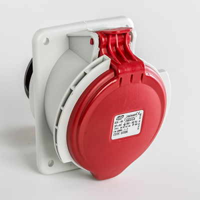 Розетка вбудована похила IDE MUNDIAL 3P+N+E 32 А 200/346–240/415 В IP44