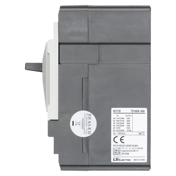 Автоматичний вимикач LS ELECTRIC TD100N 3P 40A 50 кА - 102009200