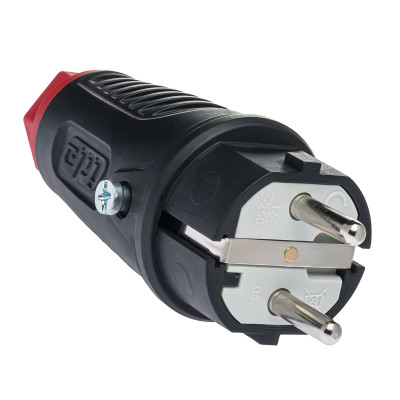Вилка кабельна IDE SCHUKO 2P+E 16A 220–250V IP54