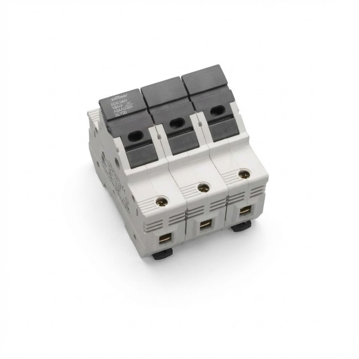 Утримувач запобіжників Woehner Ambus 14х51 3р з LED індикацією - 31138