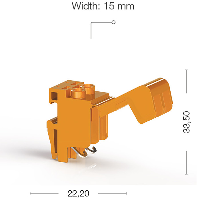Клема Klemsan TRV Для підключення трансформаторів 4 мм - 0.0.0.4.22047