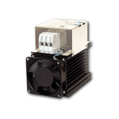 CTU02-400-50 Тиристорний контактор до 50 кВАр 3-фазний (Живлення 230В)