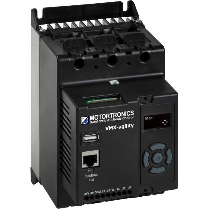 Цифровий пристрій плавного пуску Motortronics VMX-AGILITY 80 А/45 kW, 200-600 VAC - VMX-AGY-201-6