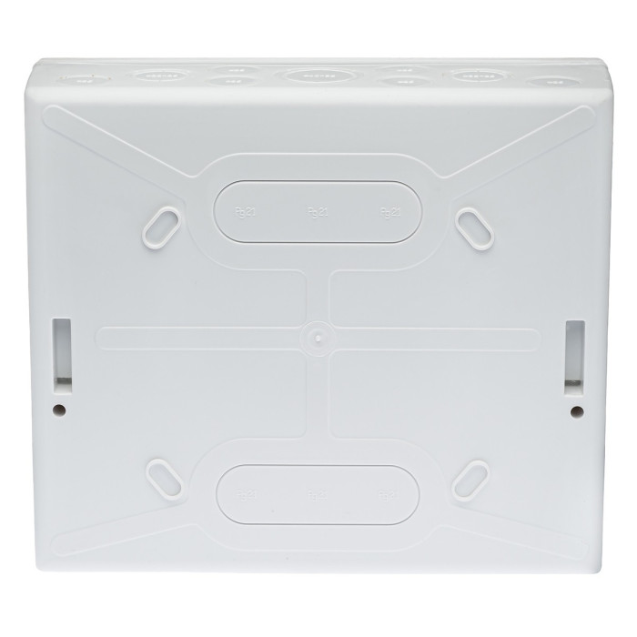 BV12PT/RR Корпус розподільчий Combi,1x12 модуля 228x264x99, IP40, з шинами N і PE