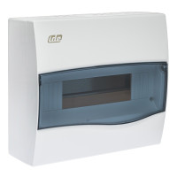 BV12PT/RR Корпус розподільчий Combi,1x12 модуля 228x264x99, IP40, з шинами N і PE