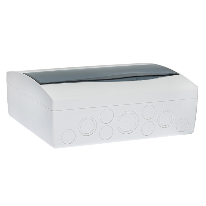 BV12PT/RR Корпус розподільчий Combi,1x12 модуля 228x264x99, IP40, з шинами N і PE