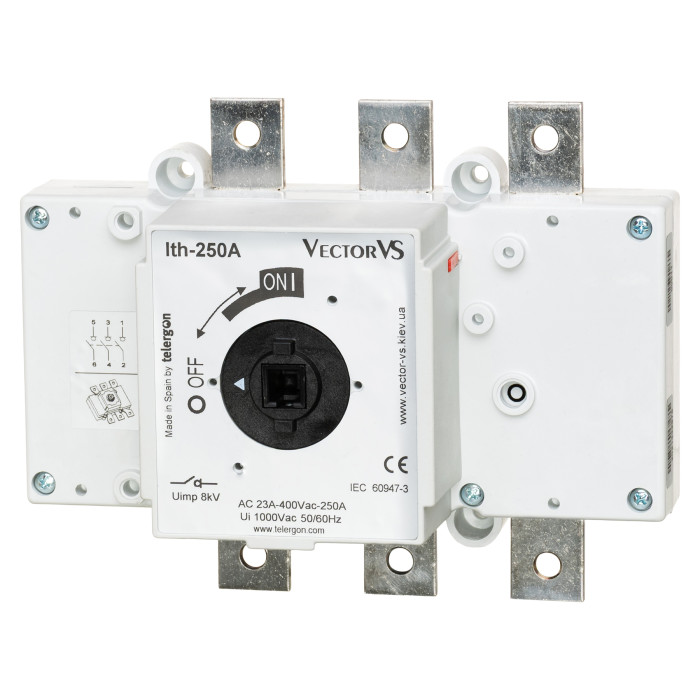 Вимикач навантеження Vector VS S5 3P 250A - S5-02503PR0
