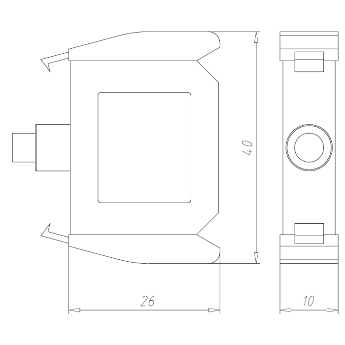ECX 3055N-230L Світлодіодна лампа 230В AC біла*