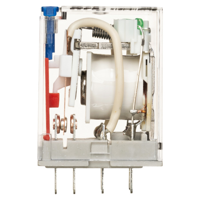 HYE21PN24DC Проміжне реле 2PCO, 10A, 24VDC, LED\Тест