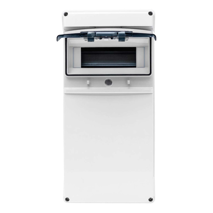 CSN9PT/RR Настінний корпус для сил. розеток STAR 1х9 MOD 436x210x137мм, IP65 з шинами N+PE