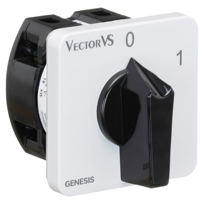 Кулачковий перемикач GC 40A 2P схема 91 (0-1)