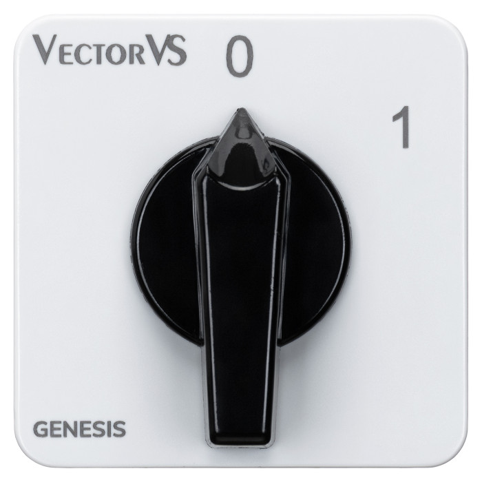 Кулачковий перемикач GC 40A 2P схема 91 (0-1)