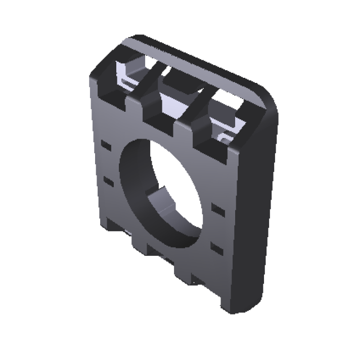 ECX 4029 Монтажна пластина пластик для серії ECX 4...