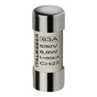 Запобіжник циліндричний Italweber CH22 63A gG 22x58 690В