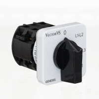 Кулачковий перемикач GC 16A схема 67 (Лін. напруги)