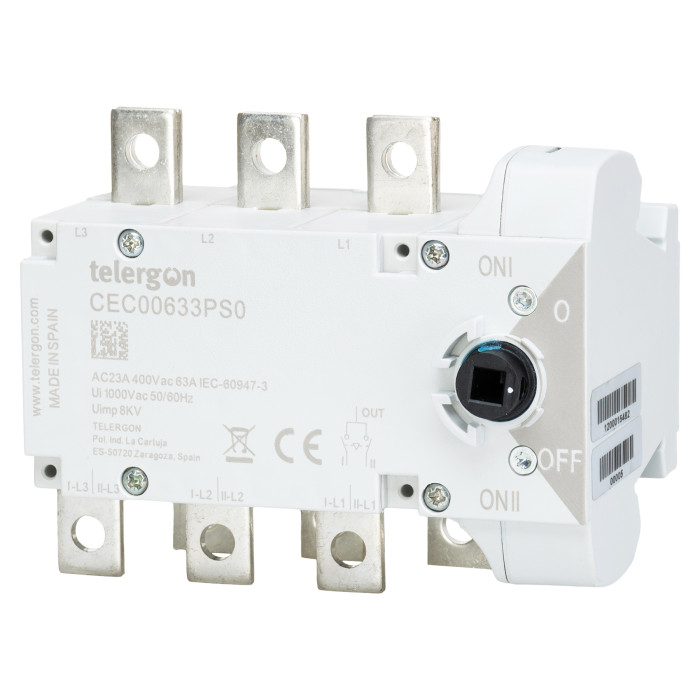 Перемикач TELERGON CEC 3P 63A - CEC00633PS0
