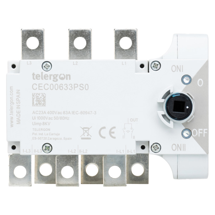 Перемикач TELERGON CEC 3P 63A - CEC00633PS0