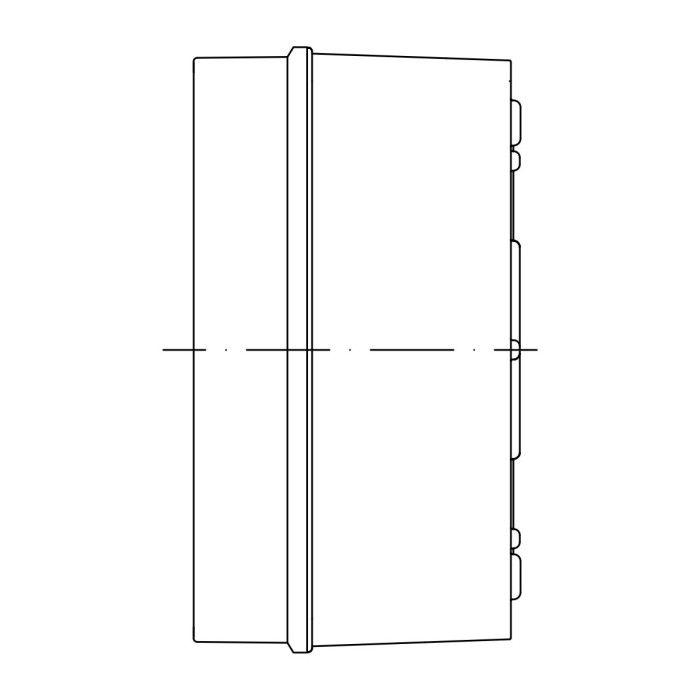 EL322 Клемна коробка 243x333x132, IP67, IDE