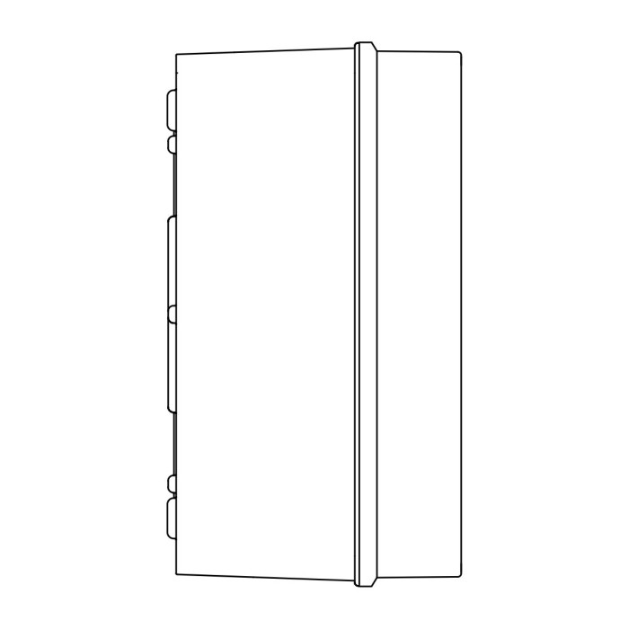 EL322 Клемна коробка 243x333x132, IP67, IDE