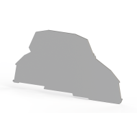 Торцева кришка Klemsan YBK сіра