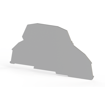 Торцева кришка Klemsan YBK сіра