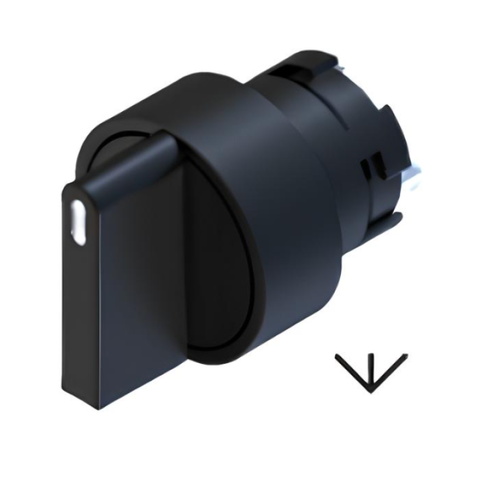 ECX 3300 Поворотна кнопка 2-позиційна пластик