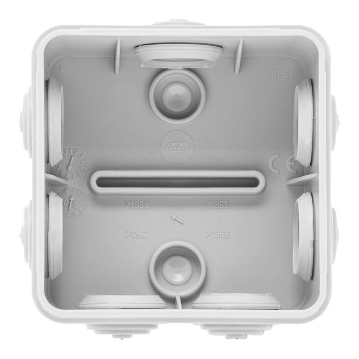 EP088 Коробка клемна 95x95x52мм, IP54, IDE