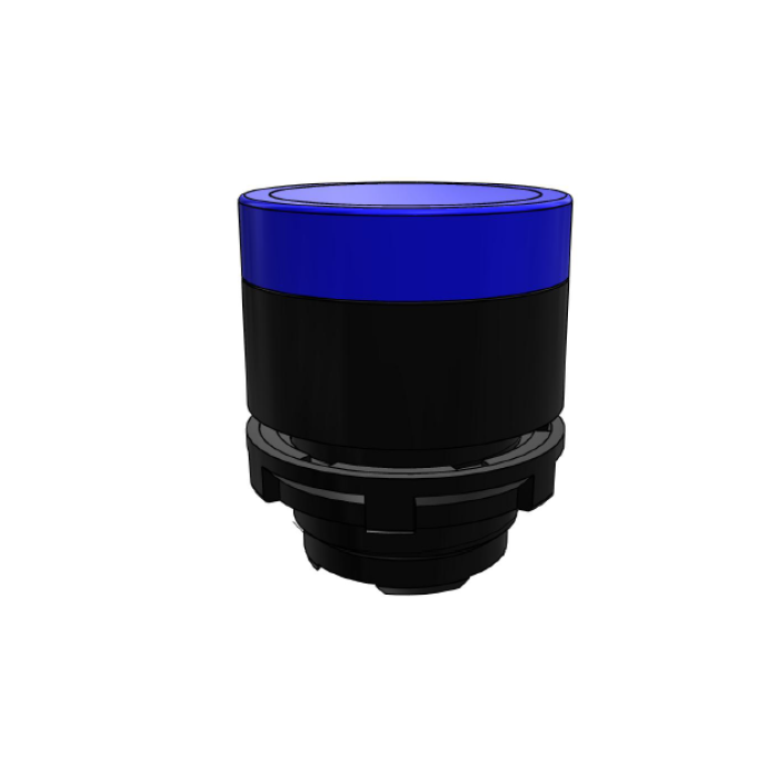 ECX 4204 Кнопка з підсвічуванням – ø 22 мм – СИНЯ – IP65