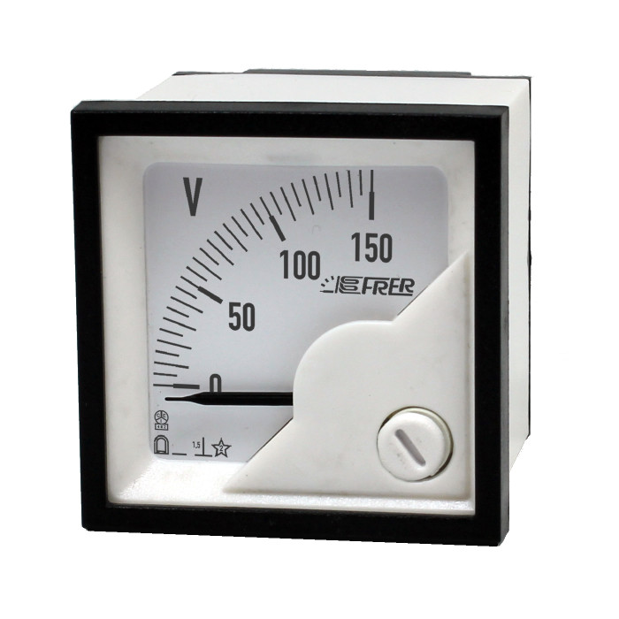 Вольтметр прямий FRER F48MV 90˚ 60 V - F48MVX060XSD