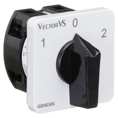 Кулачковий перемикач GC 40A 1P схема 51 (1-0-2)