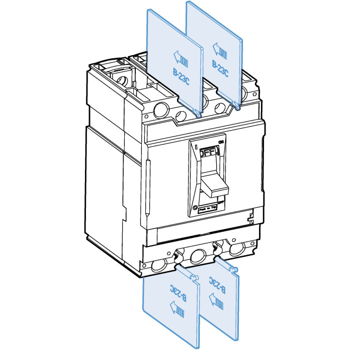 Перегородка SPARE PART ASS'Y,BARRIER,INSULATION,500EA,TD160 #8536699090