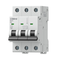 Модульний автоматичний вимикач ISKRA RI73 3P C20A 10кА