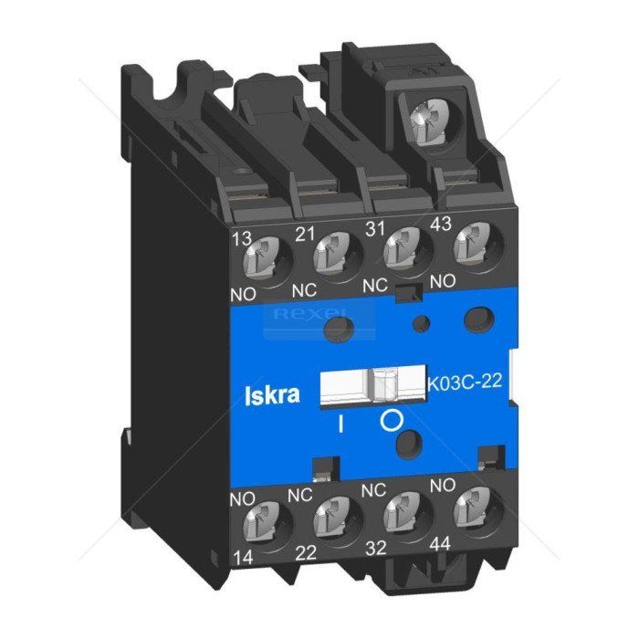 Мініконтактор ISKRA K03C-22 M7, 230V-50Hz - 030041156000