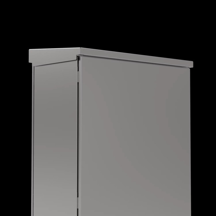 Козирьок від дощю з нерж. сталі (800х500) nVent HOFFMAN MSS - MSST0850N