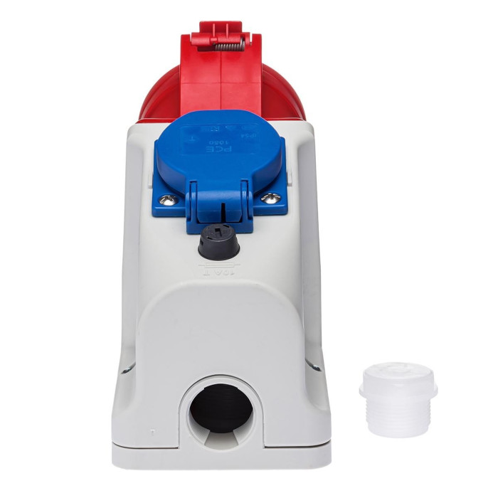 Розетка комбінована IDE SCHUKO 3P+N+E 32 А 200/346–240/415 В IP44 - 00316