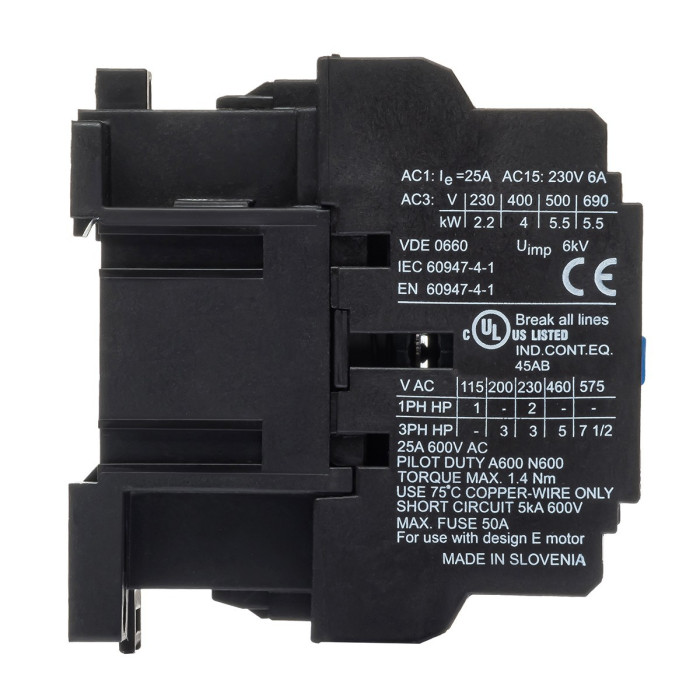 Контактор ISKRA KNL-9-10/24V 50/60Hz - 30050616000