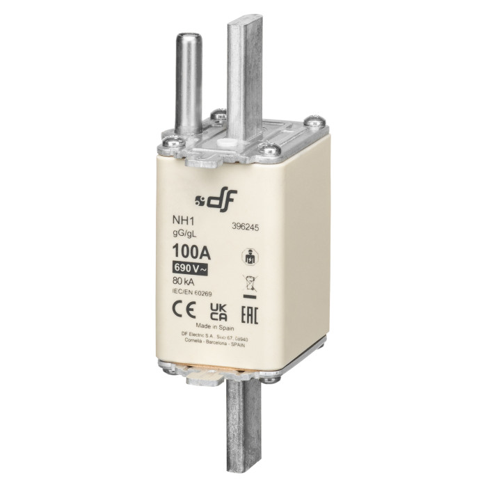 Ножовий запобіжник Italweber gG NH1 100A - 1579100