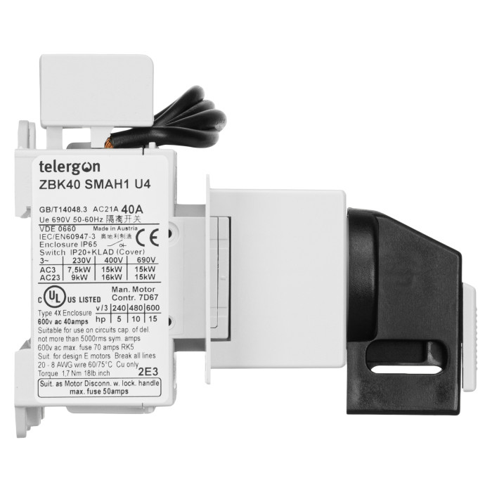 Модульний перемикач навантаження TELERGON ZBK 4P 40A - ZBK40SMAH1U4