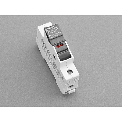 31973 Утримувач запобіжників Ambus для геліоенергетики 10х38 1р, з LED індикацією