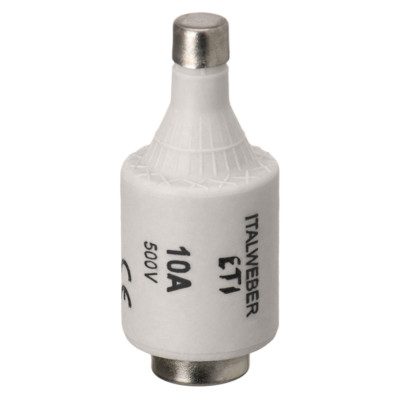 1221010 DII Запобіжник пробковий 10А 500В