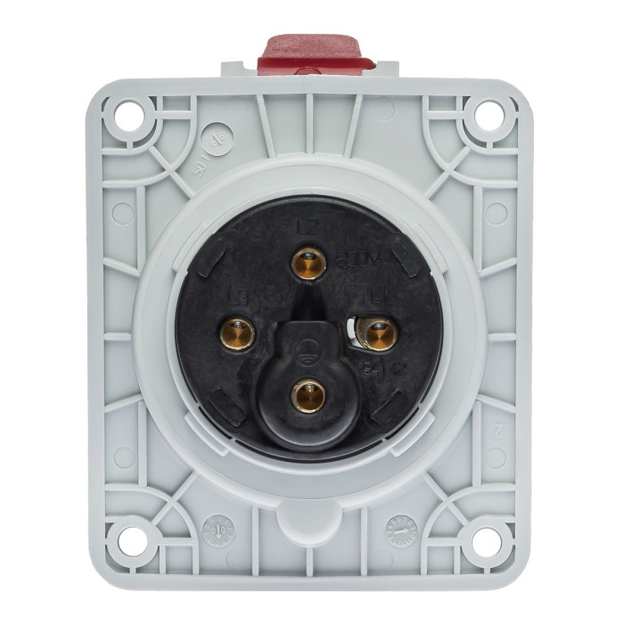 Розетка кабельна IDE MUNDIAL 3P+E 32 А 380–415 В IP44 - 03305
