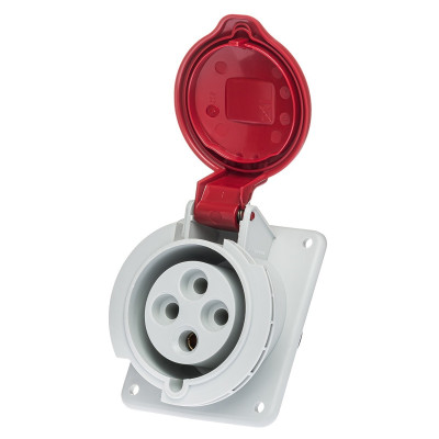 Розетка кабельна IDE MUNDIAL 3P+E 32 А 380–415 В IP44