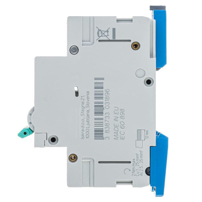 Модульний автоматичний вимикач ISKRA RI63 3P C6A 10кА - 786100101000