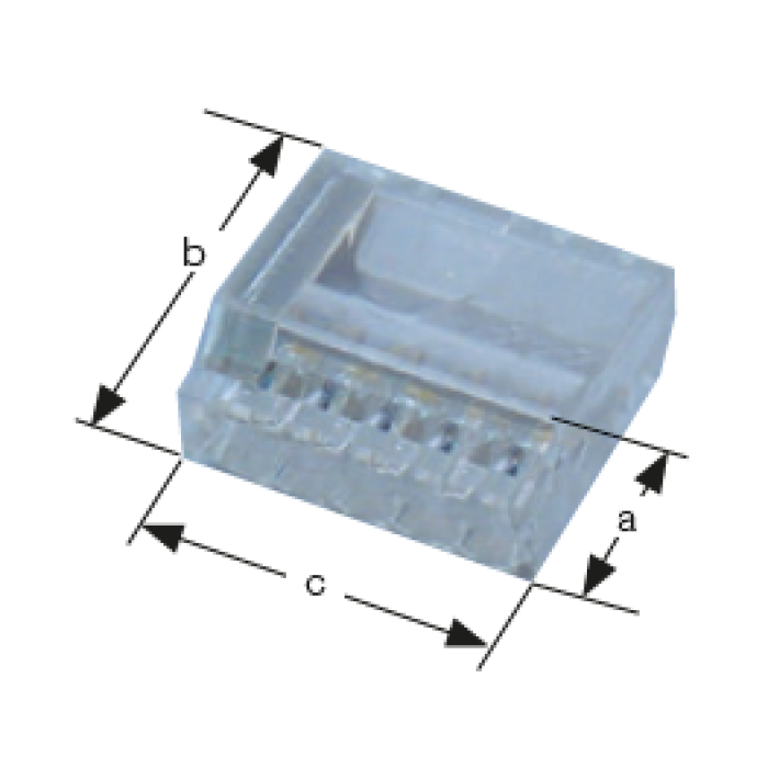 0.0.0.4.25255* Зажим BUK 2.5/5 (пак. 100 шт)