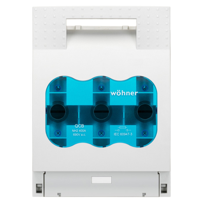 33602* Роз'єднувач Quadron 400A NH2, монтаж на шин 60 мм