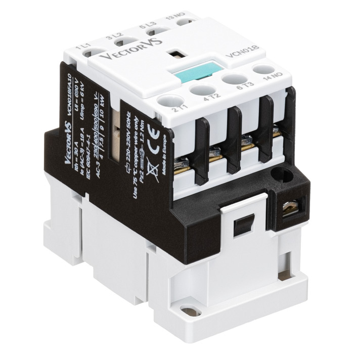 Контактор Vector VS VCN 22A 400V AC NO
